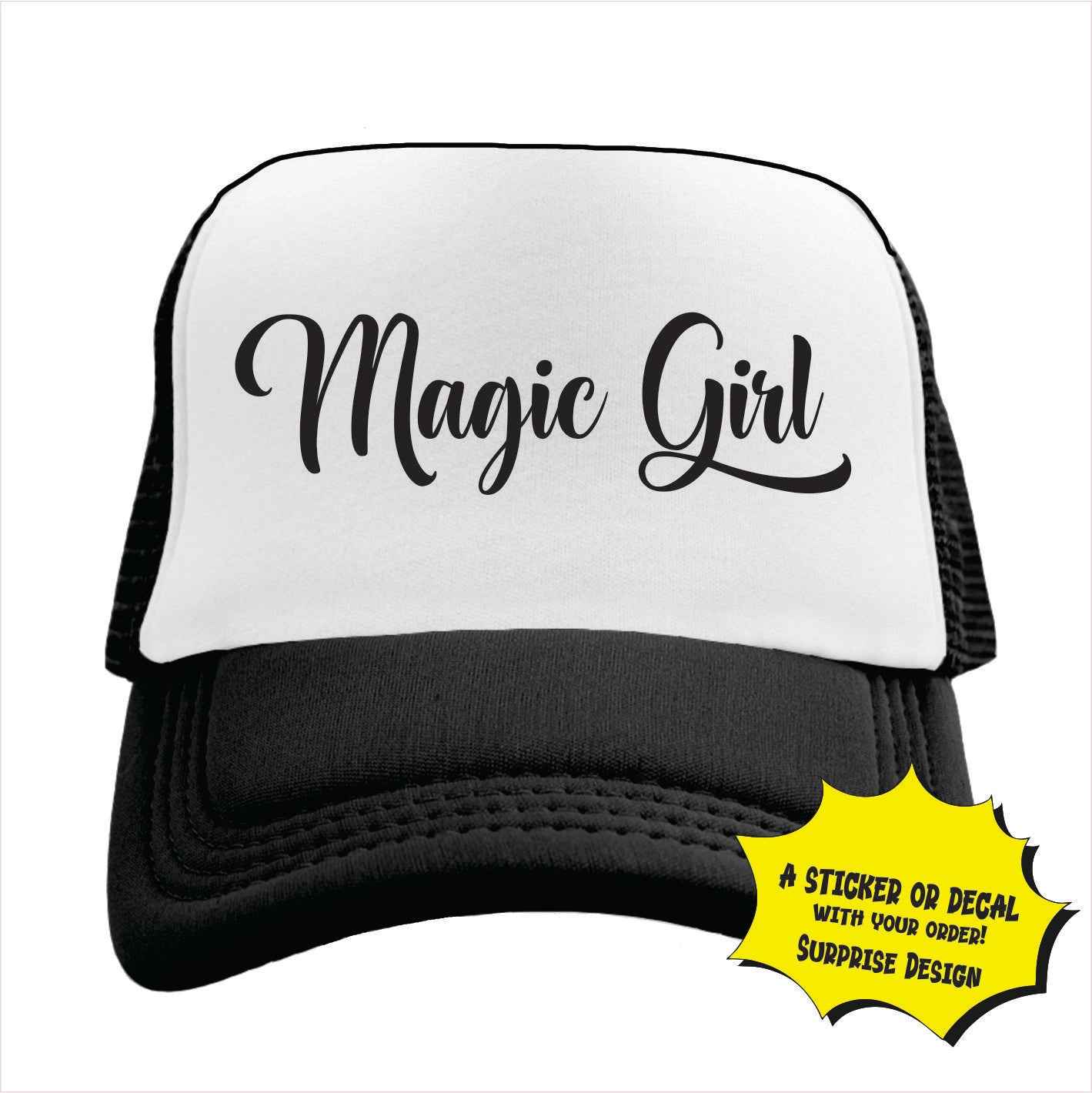 Magic Girl Trucker Hat Cap