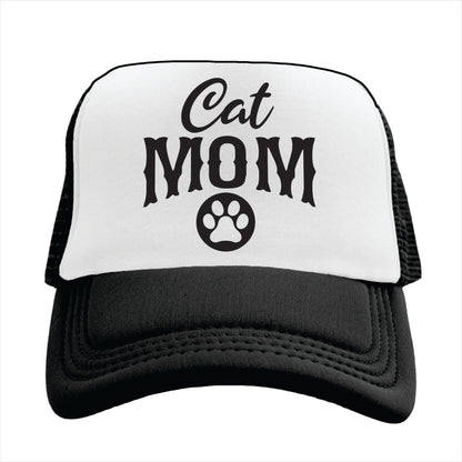 Cat Mom Trucker Hat Cap