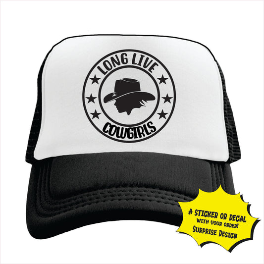 Long Live Cowgirls Hat Cap