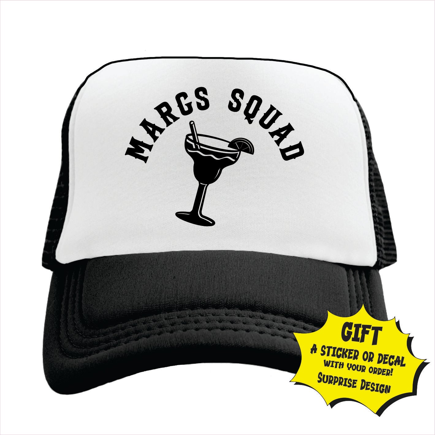 Margs Squad Trucker Hat Cap