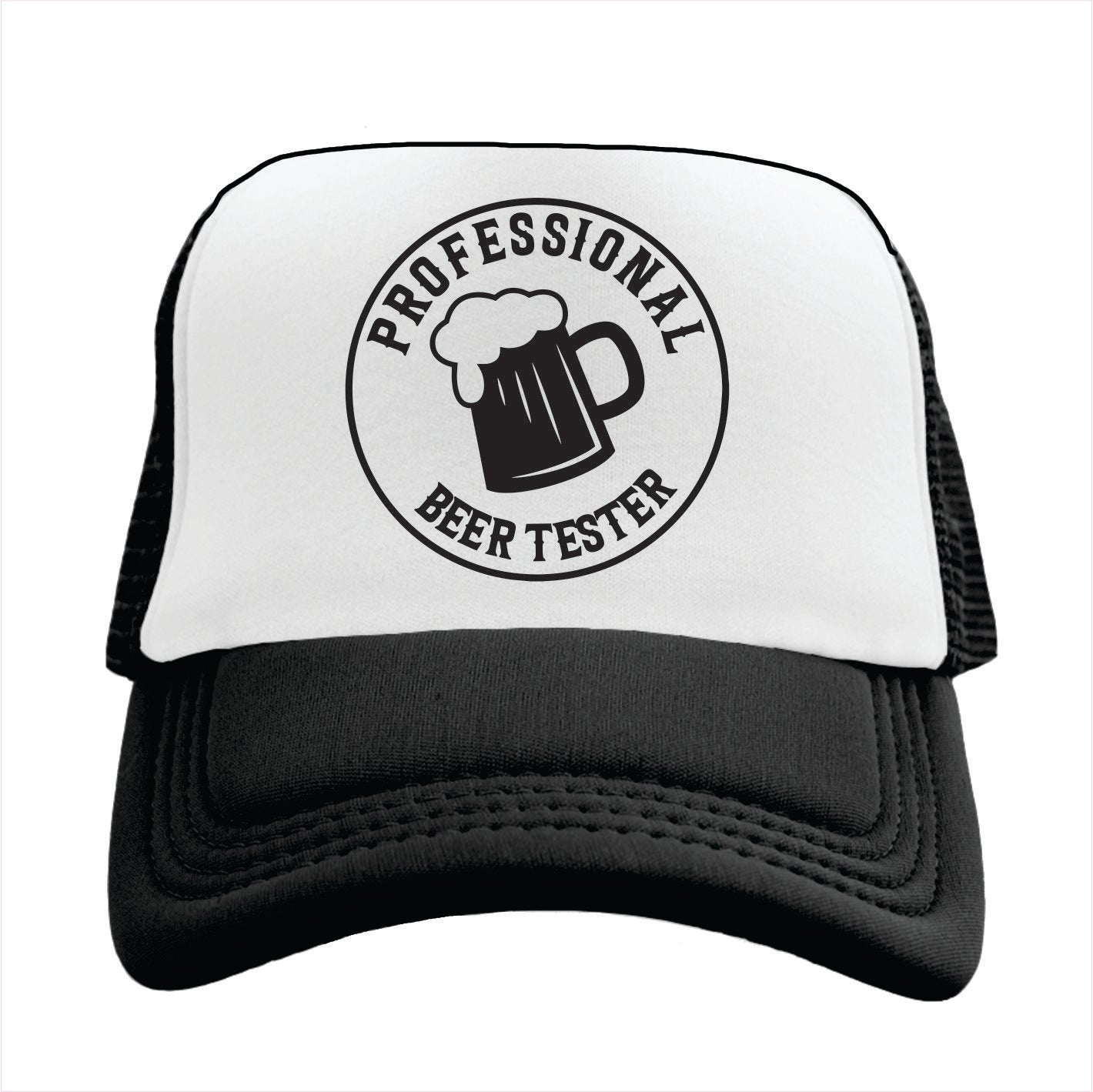 PROFESSIONAL BEER TESTER Trucker Hat Cap