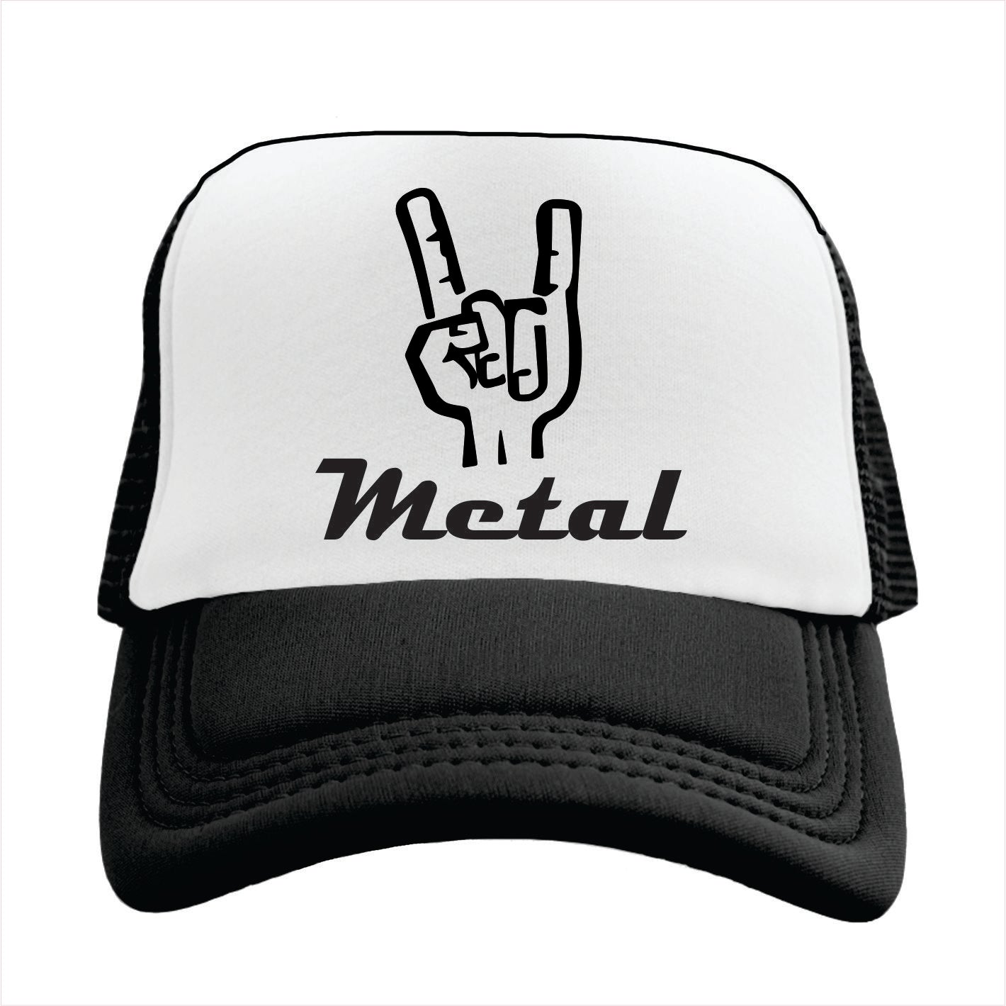 METAL Trucker Hat Cap