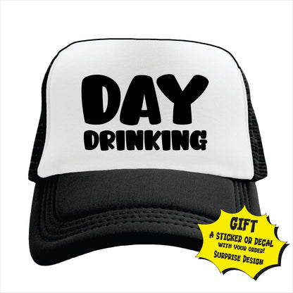 Day Drinking Trucker Hat Cap