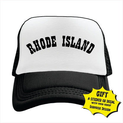 Rhode Island Trucker Hat Cap