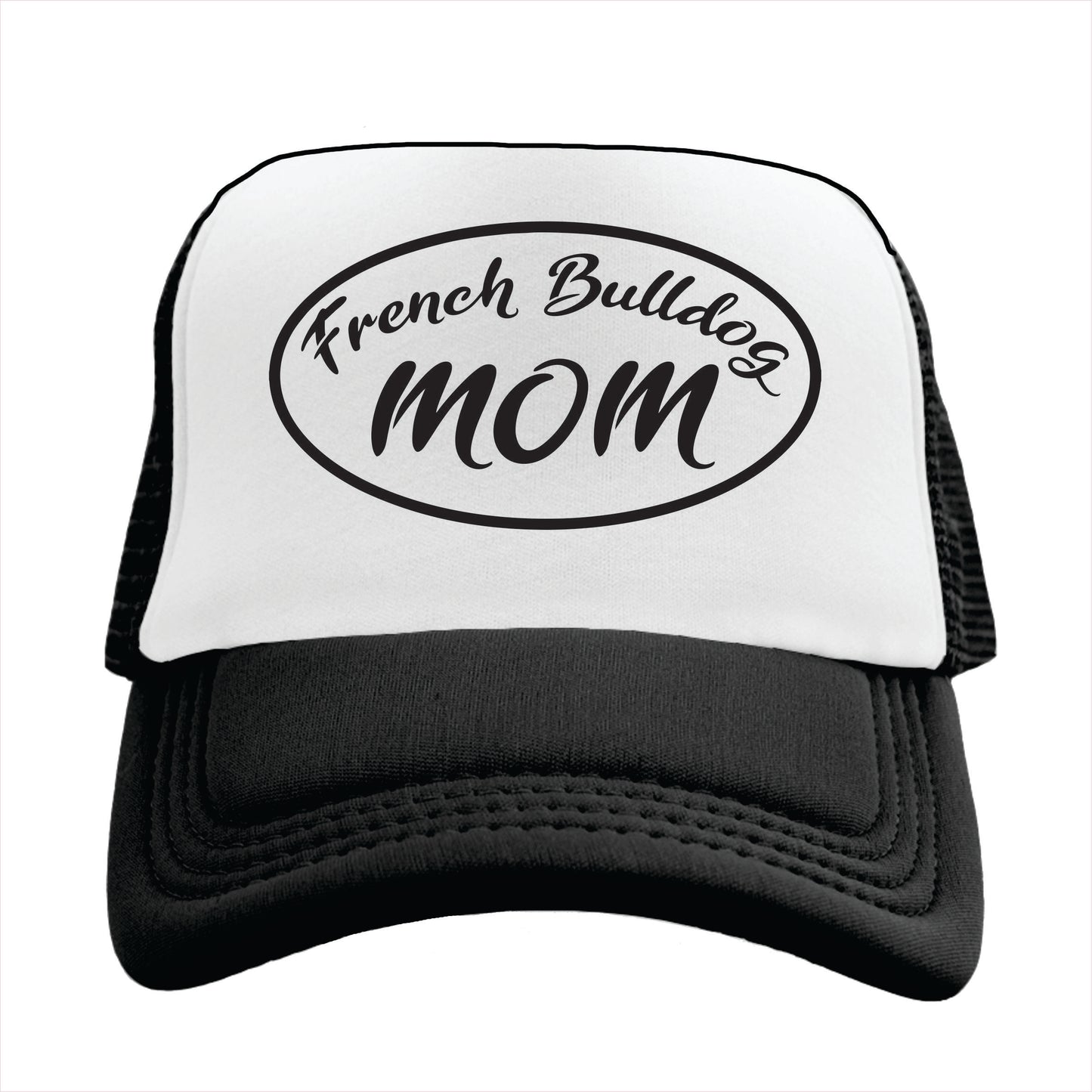 French Bulldog Mom Trucker Hat Cap