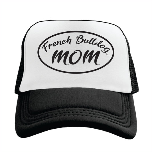 French Bulldog Mom Trucker Hat Cap