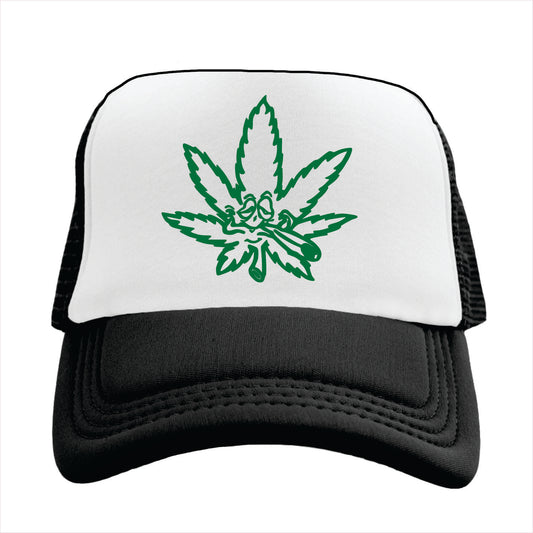 Cannabis Weed Trucker Hat Cap