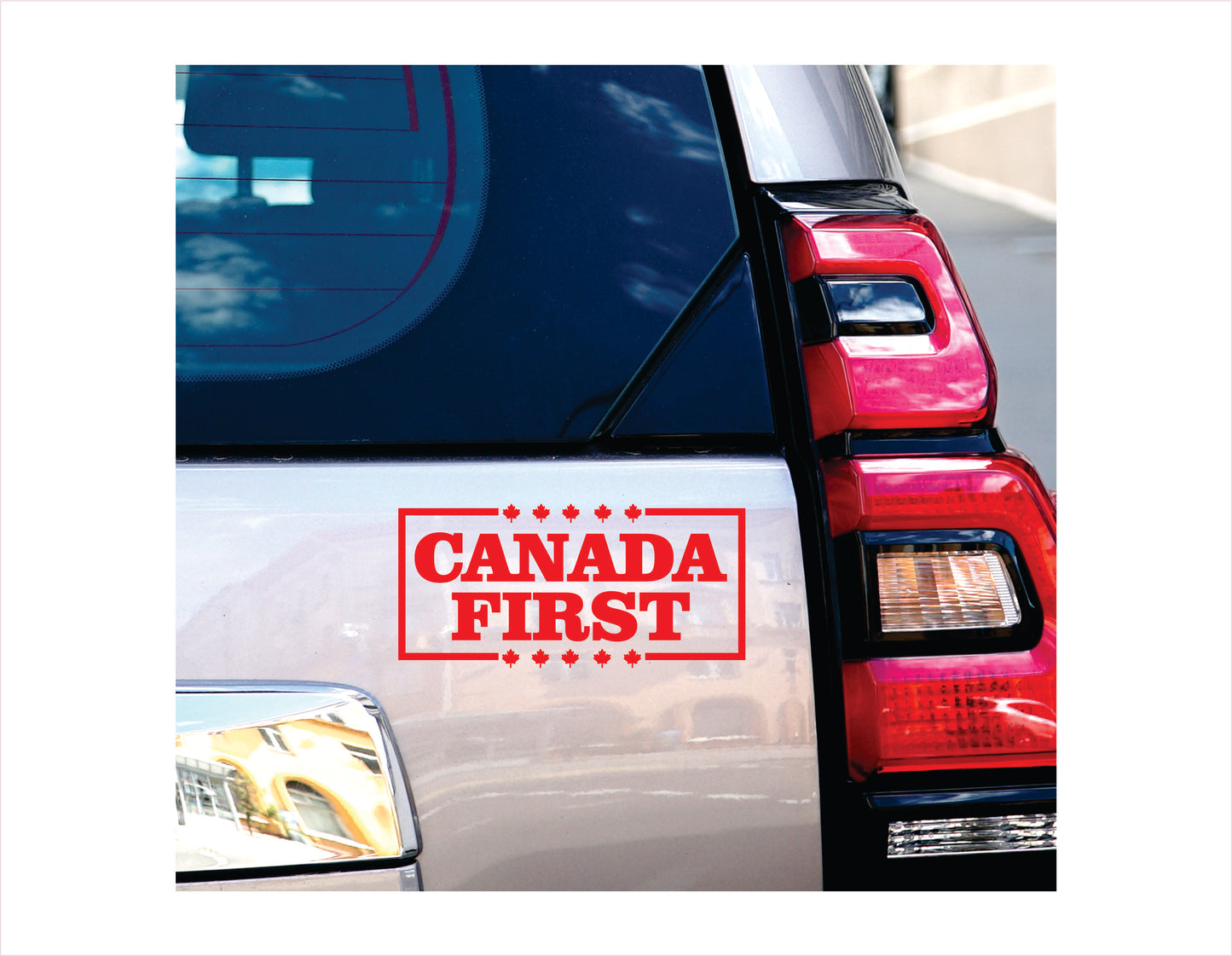 Canada First Decal Sticker - FREE shipping