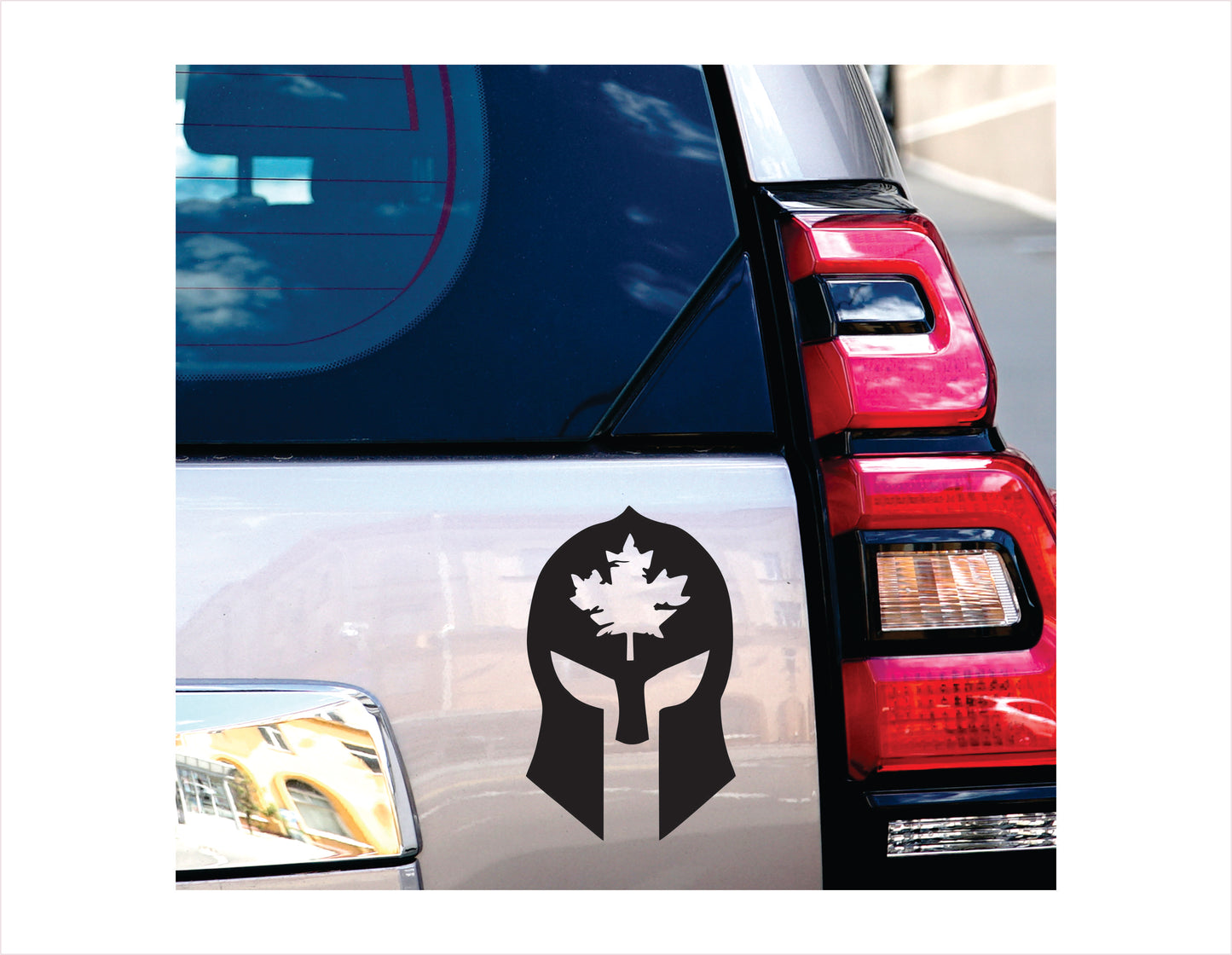 Spartan Canadian Vinyl Decal Sticker - FREE shipping
