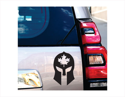 Spartan Canadian Vinyl Decal Sticker - FREE shipping