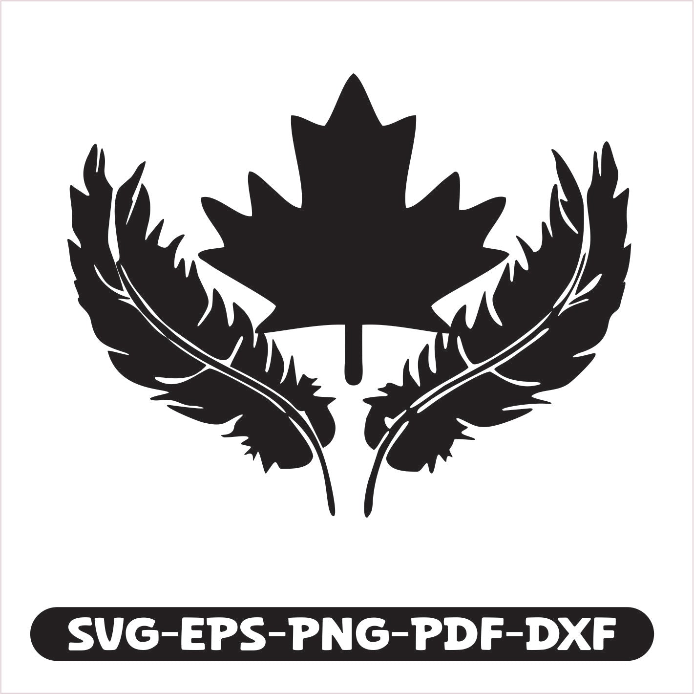 Canadian pride SVG EPS PNG PDF DXF Cutting