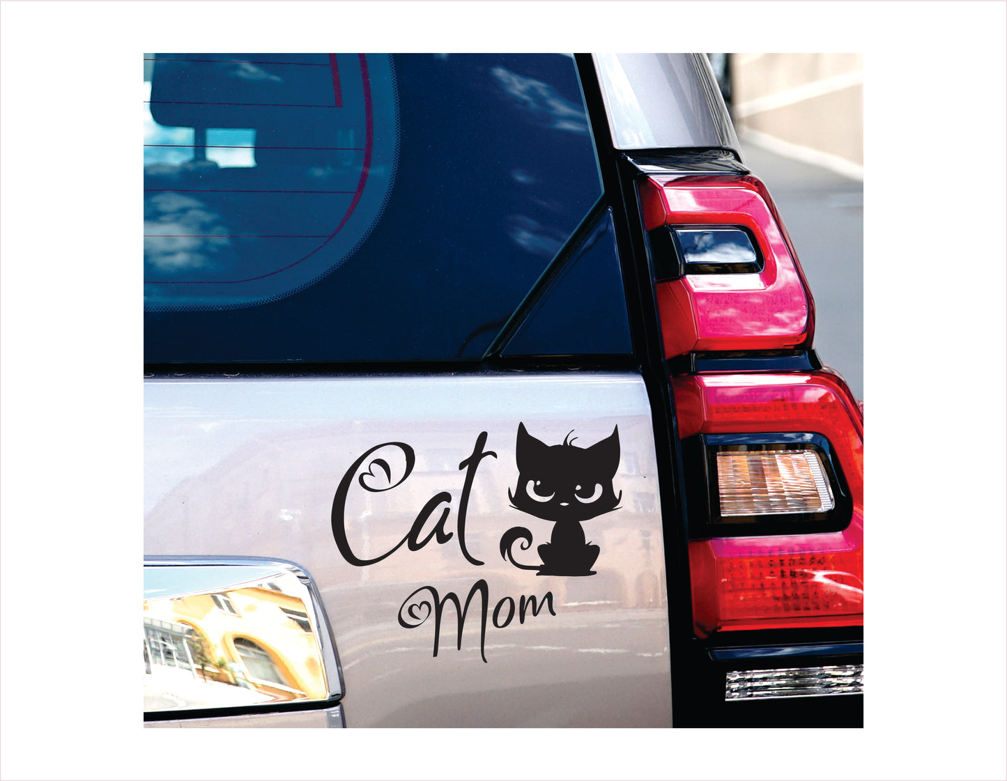 Cat Mom Decal Sticker  FREE shipping