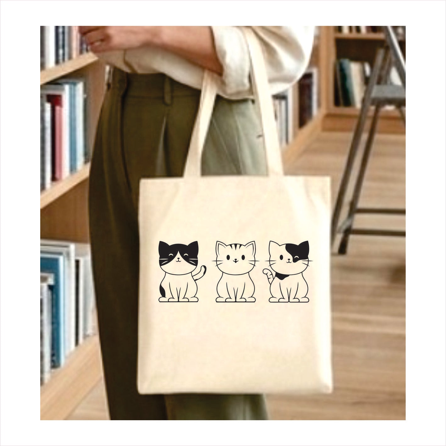 Cats tote bag 1