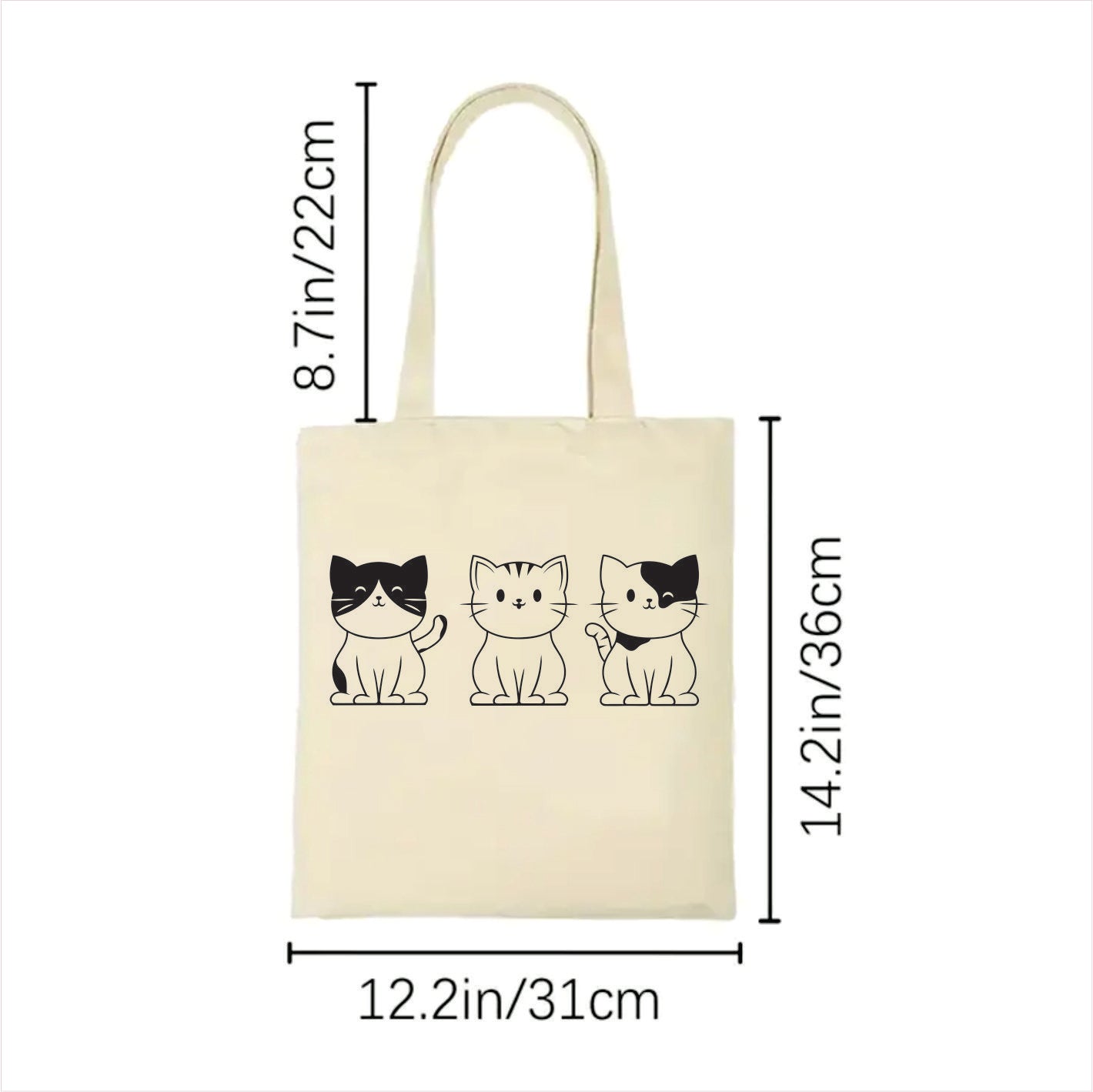 Cats tote bag 2