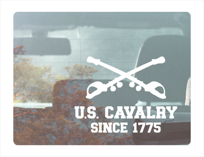 U.S. Cavalry since 1775 Decal Sticker - FREE shipping