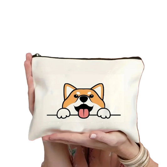 Corgi makeup bag, Corgi gift ideas