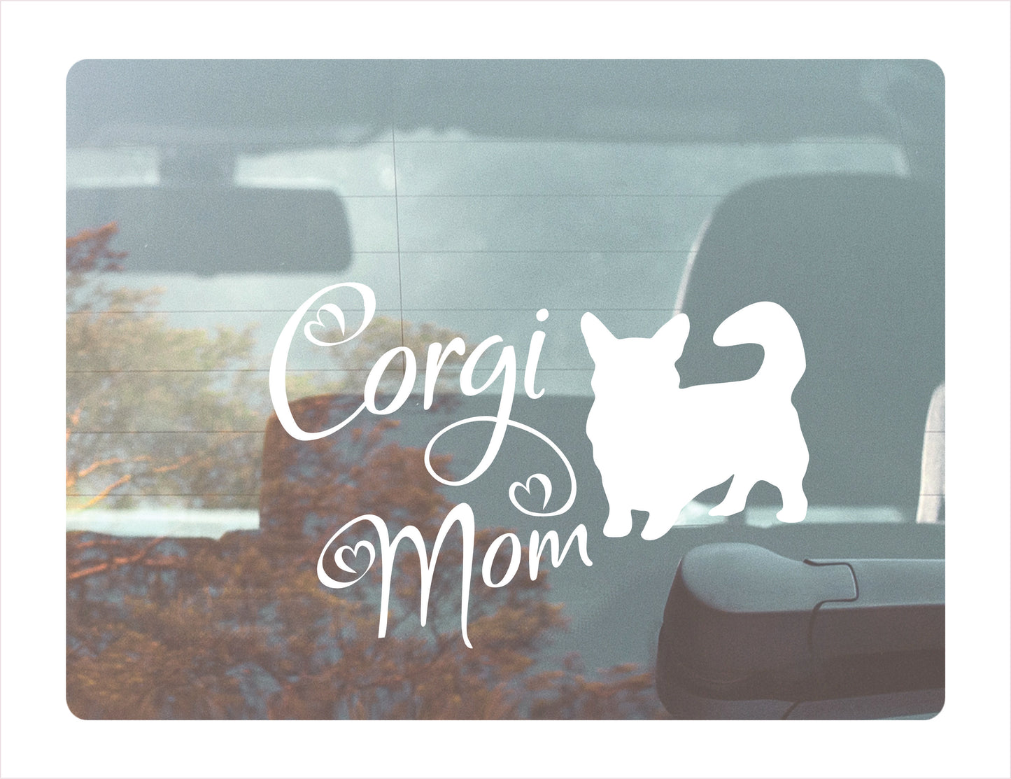 Corgi Mom Decal Sticker   FREE shipping
