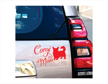 Corgi Mom Decal Sticker   FREE shipping