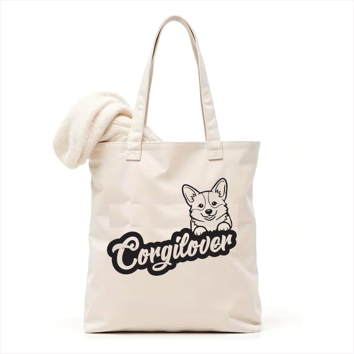 Corgi lover tote bag 3
