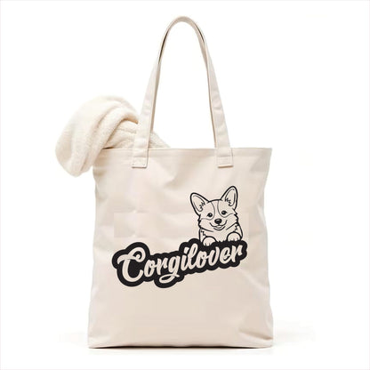 Corgi lover tote bag 3