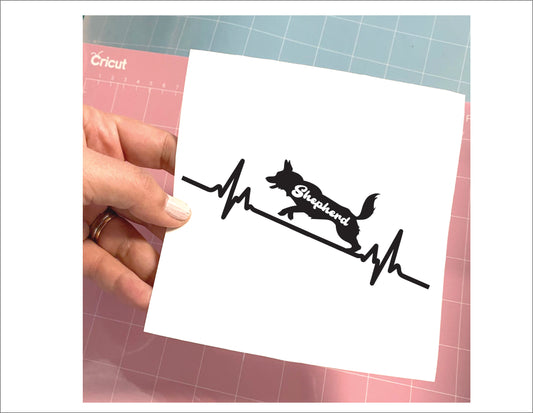 German Shepherd Decal Sticker - FREE shipping