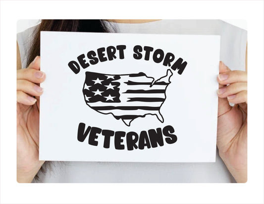 Desert Storm Decal Sticker - FREE shipping