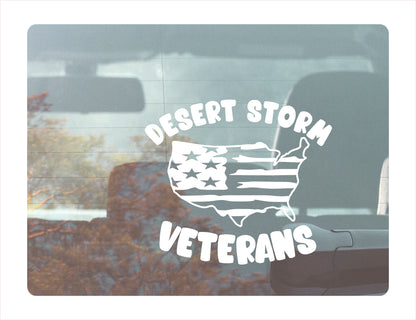Desert Storm Decal Sticker - FREE shipping