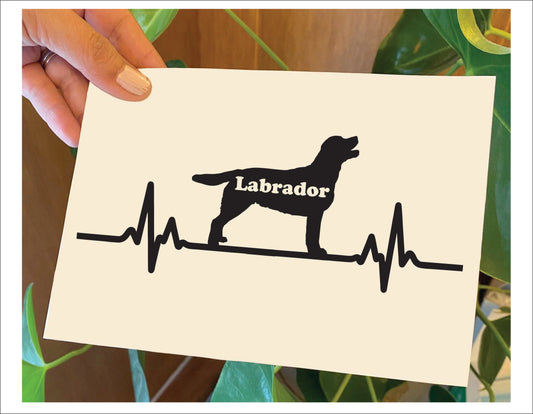 Labrador Dog Decal Sticker - FREE shipping