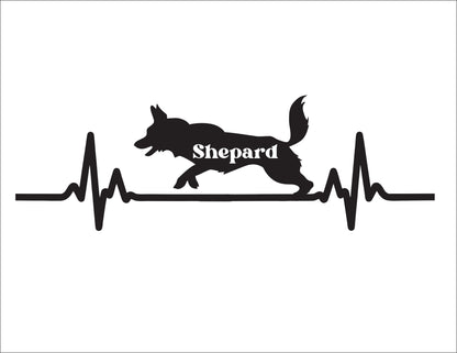 German Shepherd Decal Sticker - FREE shipping