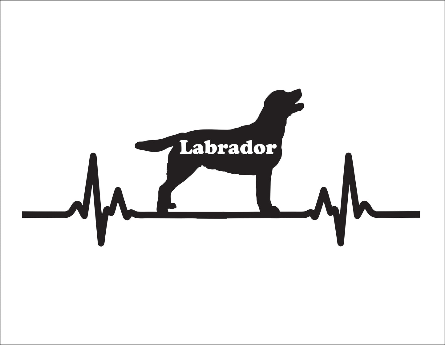 Labrador Dog Decal Sticker - FREE shipping