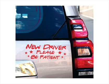 New driver please be patient Decal Sticker  FREE shipping