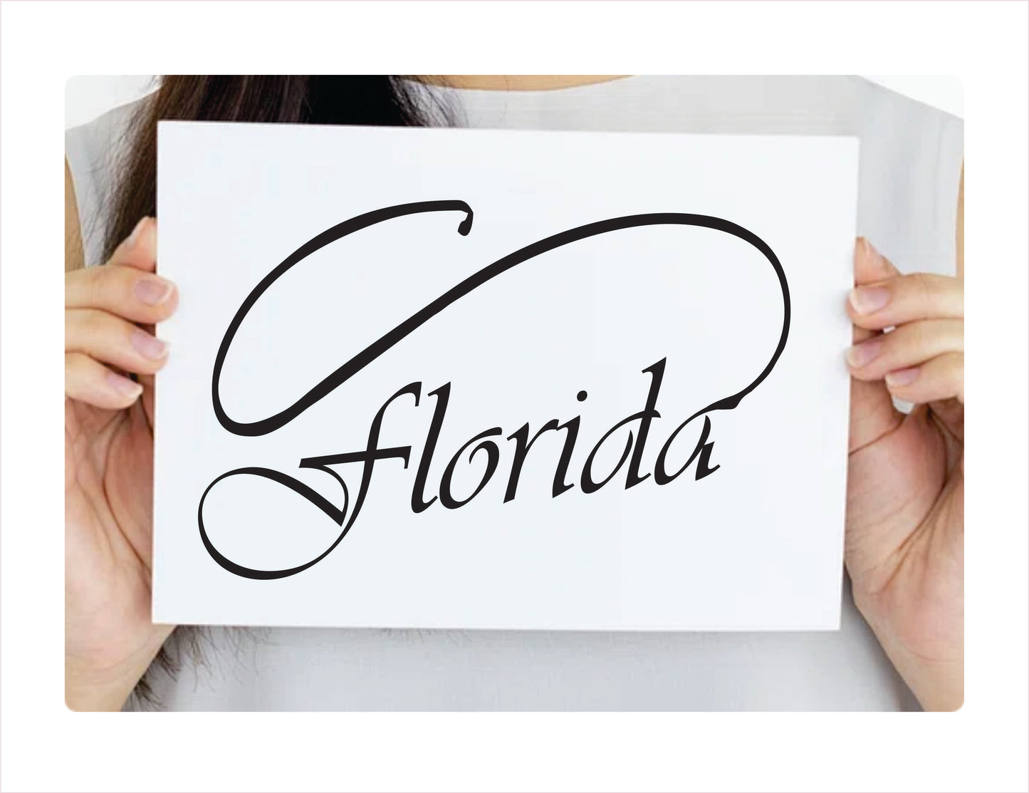 Florida Fishing Decal Sticker - FREE shipping