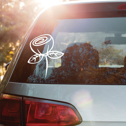 Flower Mom Vinyl Decal Sticker