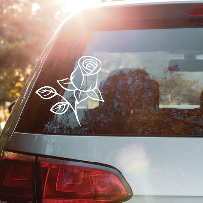 Daisy Winter Vinyl Decal Sticker