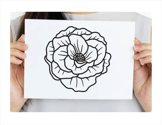 Flower Summer Vinyl Decal Sticker  FREE shipping
