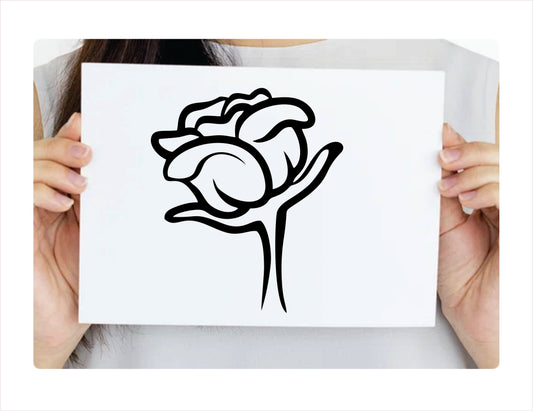 Flower Cute  Vinyl Decal Sticker  FREE shipping