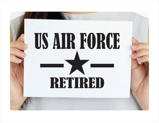US AIR FORCE Decal Sticker - FREE shipping