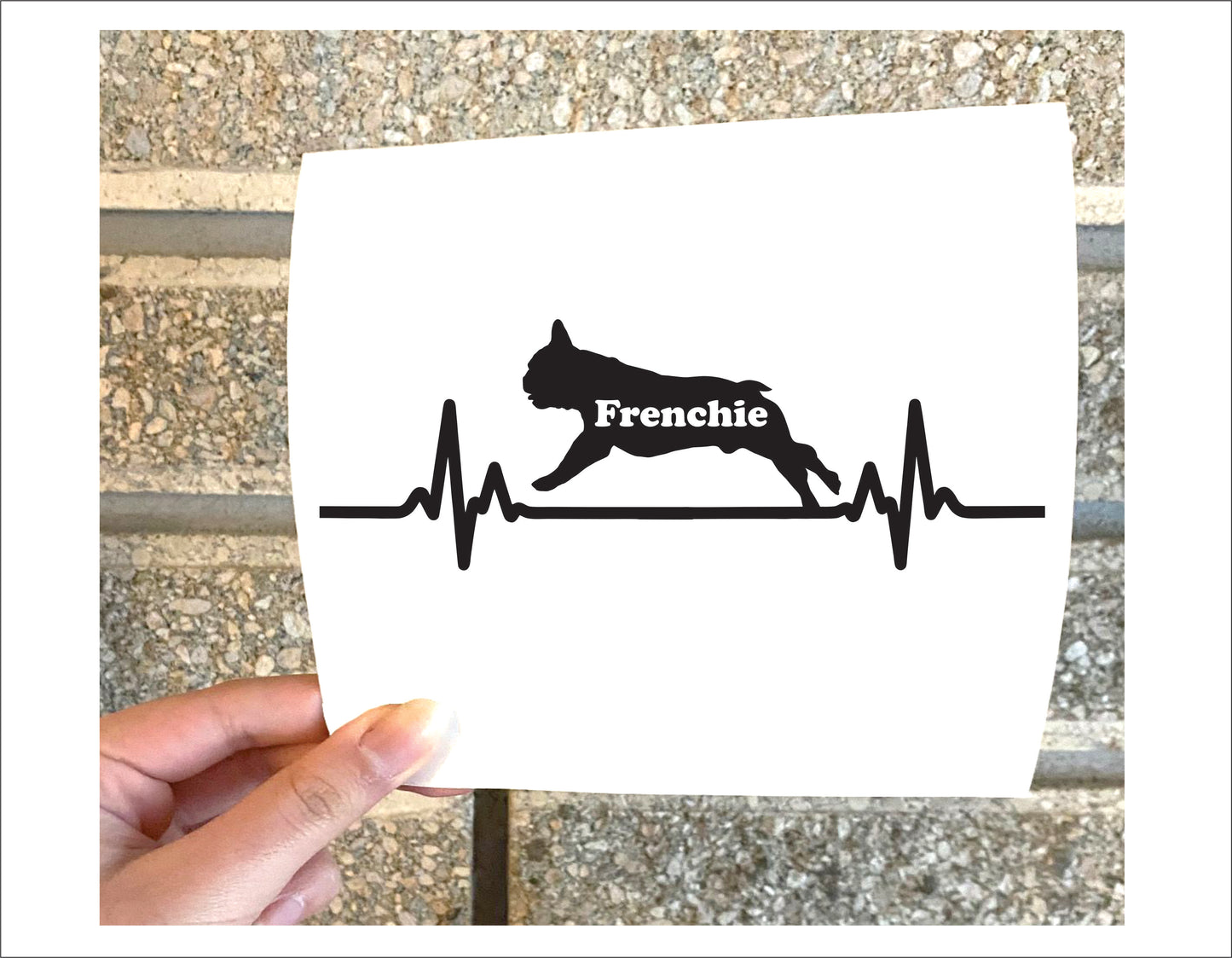 Frenchie Dog Decal Sticker - FREE shipping