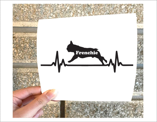Frenchie Dog Decal Sticker - FREE shipping
