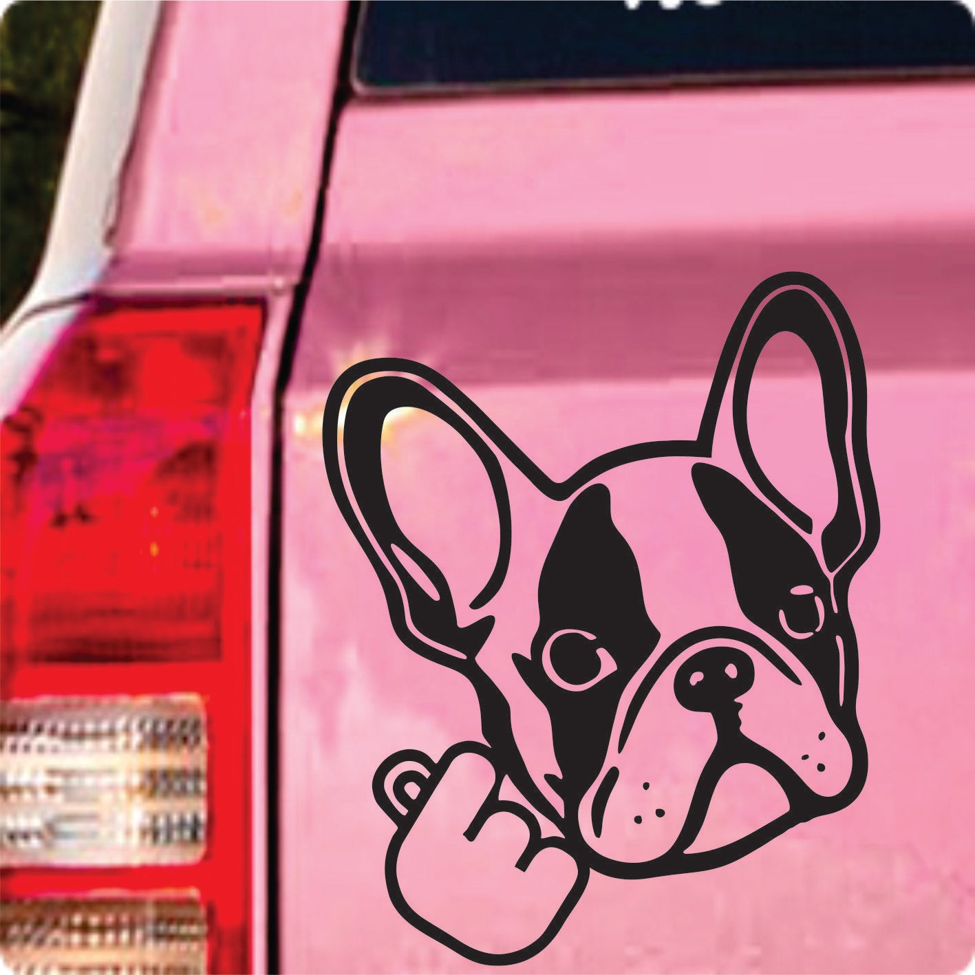 Frenchie Vinyl Decal