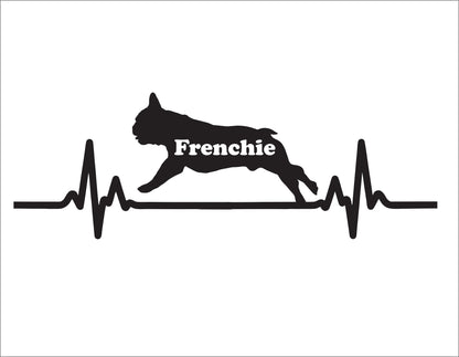 Frenchie Dog Decal Sticker - FREE shipping