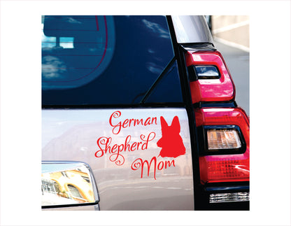 German Shepherd Mom Decal Sticker   FREE shipping