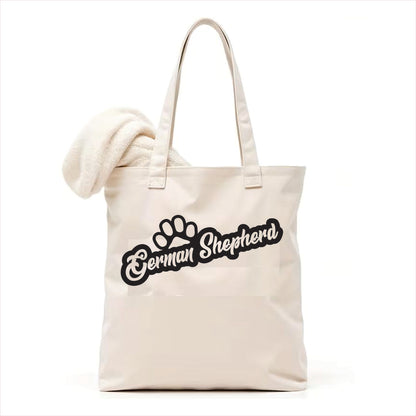 German shepherd paw tote bag 3
