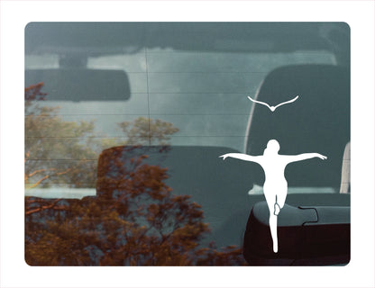 Woman Free Decal Sticker - FREE shipping