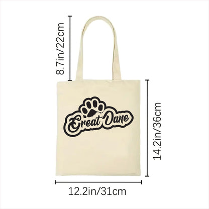 Great Dane dog tote bag 2