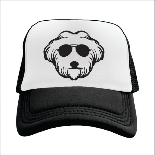 DOG GLASSES Trucker Hat