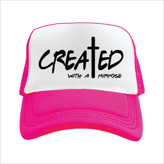 Created with a purpose Hat