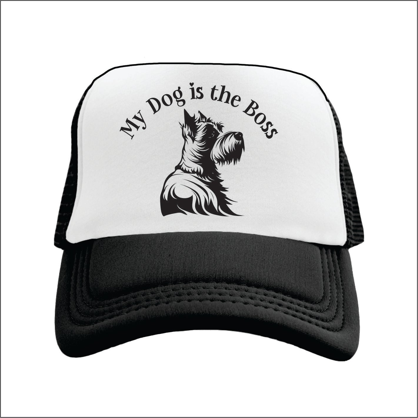 MY DOG IS THE BOSS  Trucker Hat