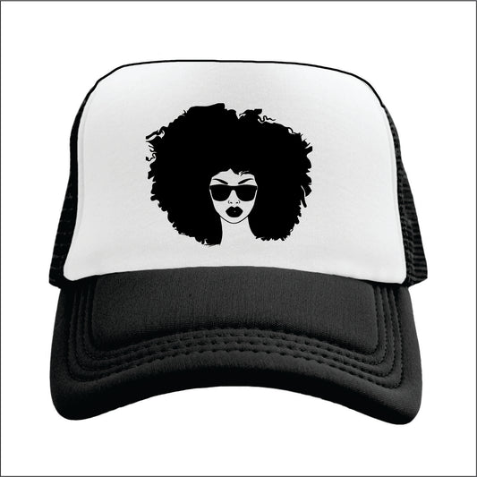 GIRL AFRO Trucker Hat