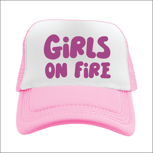 Girls on fire  Trucker hat